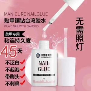 Manicure nail glue