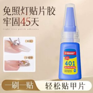Nail tip glue