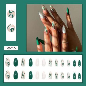 Almond shaped press on nails