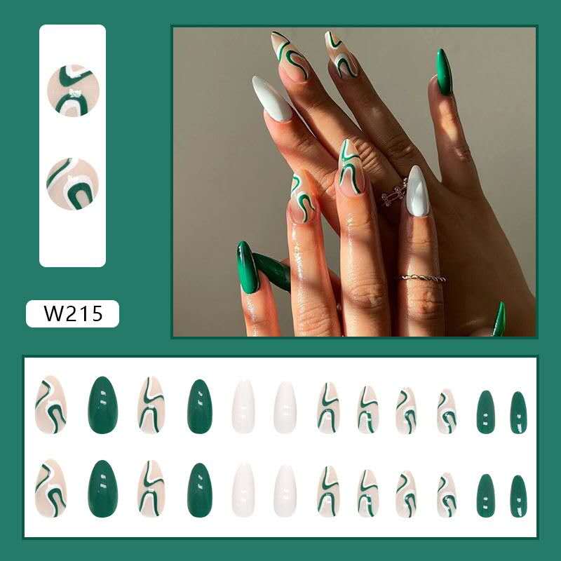 Almond shaped press on nails