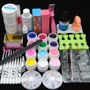 Acrylic nail extension and art kit